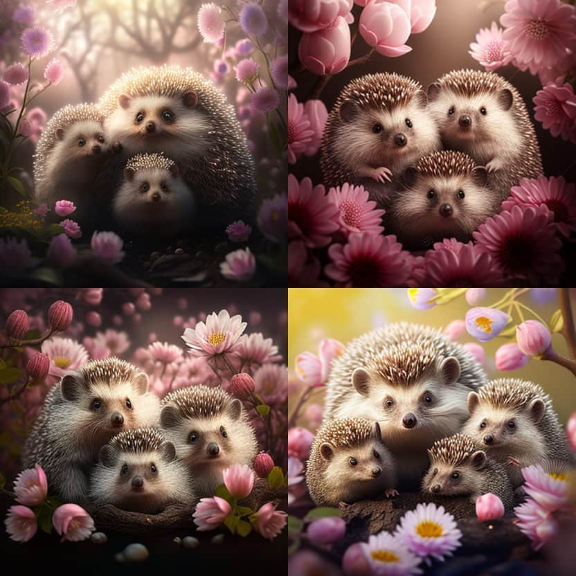 あずきさんのインスタグラム写真 - (あずきInstagram)「Realistic illustrations of hedgehogs and cherry blossoms created by AI🦔 AIに注文して『桜に囲まれているハリネズミ』を描いてもらいました。桜の描写がおかしいけど30秒くらいで出てきてかなり凄いと思う😆🌸イラストレーターが職を失うレベル。カメラマンも…😅 . #aiphotography #aiillustration  #はりねずみ #ハリネズミ #hedgehog #pygmyhedgehog #lovelypet #cuteanimals #はりねずみのうい郎 #hedgie #Hérisson #igel#riccio #Erizo #고슴도치 #刺猬 #hedgehogazuki  #hedgehogsofinstagram #animaladdicts #cuddles #meowed #petscorner  #cutepetclub #cozy」3月8日 15時23分 - hedgehog_azuki