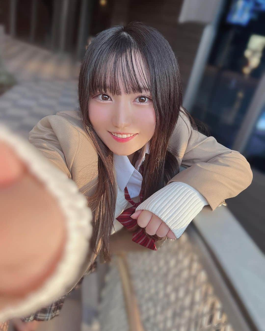 野田陽菜乃さんのインスタグラム写真 - (野田陽菜乃Instagram)「彼女ぽい？♡  #制服#制服女子#制服コスプレ#コスプレ#制服がコスプレになったの辛#賞味期限切れ#jk#期限切れjk#黒髪#ストレート#アイドル#地下アイドル#君とセレンディピティ#君セレ#野田陽菜乃#制服レンタル#jk制服#原宿#東京#三重#制服デート#彼女#ブレザー」3月8日 16時23分 - mie_hinanon8