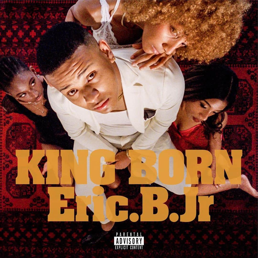 ANARCHYのインスタグラム：「@ericbjr 1st album 情報解禁！！  Eric.B.Jr「KING BORN」 1. Intro 2. Champion Road 3. King Born feat. ANARCHY 4. Lonely Now 5. Yakamashii 6. No Sarcasm 7. Jealousy feat. Candee 8. Blind Spot 9. Culture feat. ANARCHY & T-Pablow  間違いないalbumができた！！ 2023.3.10.お楽しみに🤝」