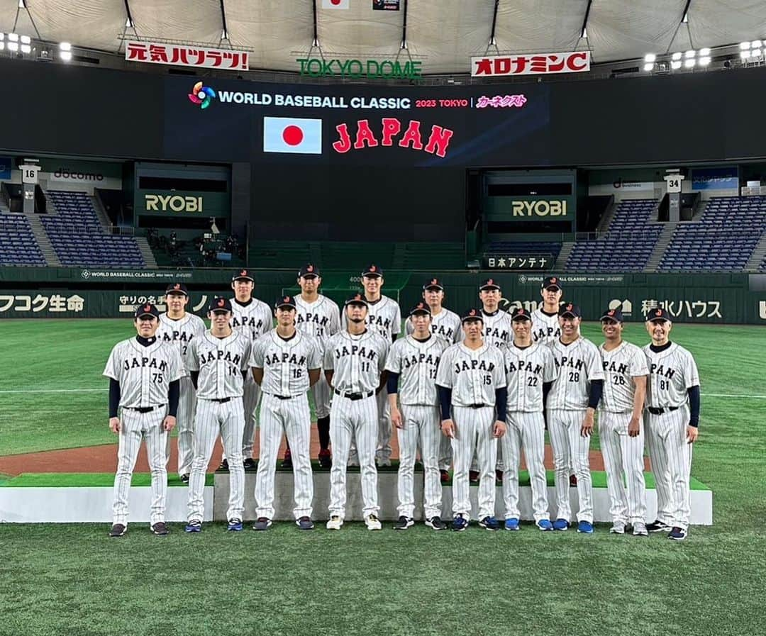 髙橋宏斗のインスタグラム：「2023.3.8 team JAPAN  皆さん、一緒に頑張りましょう！  #wbc」