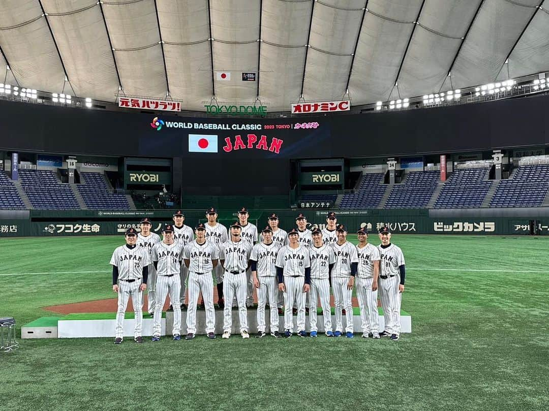 栗林良吏のインスタグラム：「WBC2023⚾️」