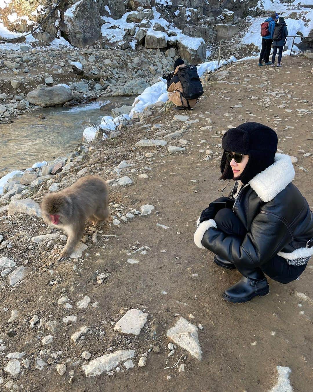 新井貴子のインスタグラム：「冬のおもひで。  季節も変わり、あたたかくなってきましたね🍵🍃」