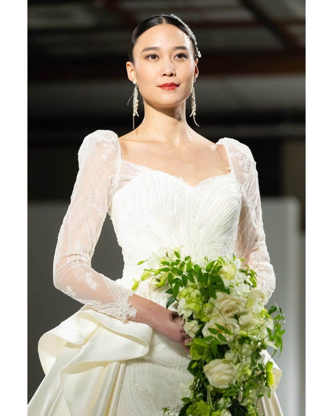 タヤネさんのインスタグラム写真 - (タヤネInstagram)「Yumi Katsura new Japanese wedding collection⛩️  ありがとうございました🤍  #yumikatsura #weddingdress #shininglove #beautiful #japanesewedding #桂由美 #weddingshow #thankyou」3月8日 21時34分 - thayaneinazu