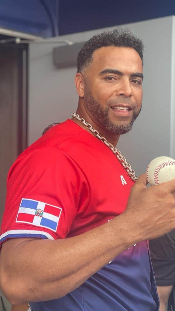 ネルソン・クルーズのインスタグラム：「💥🇩🇴 Otro palo de cuatro bases ahora de Nelson Cruz ⚾️  #rdtamoaqui #wbc #wbc2023」