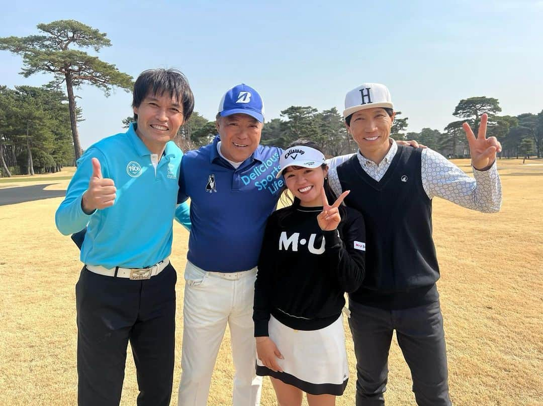 廣田真優さんのインスタグラム写真 - (廣田真優Instagram)「ドイツで日本人初のプロサッカー選手として活躍されたサッカー界のレジェンドの #奥寺康彦 さんと元日本代表の #小村徳男 さん、 #波戸康広 さんとご一緒にラウンドさせて頂きました⚽️♡  とても楽しく、有意義な時間を過ごせました🙈♡  #東洋のコンピューター #プロサッカー選手  #横浜fc  #rabona  #横浜fマリノス #⚽️ #⛳️」3月9日 18時02分 - mayu_hirota