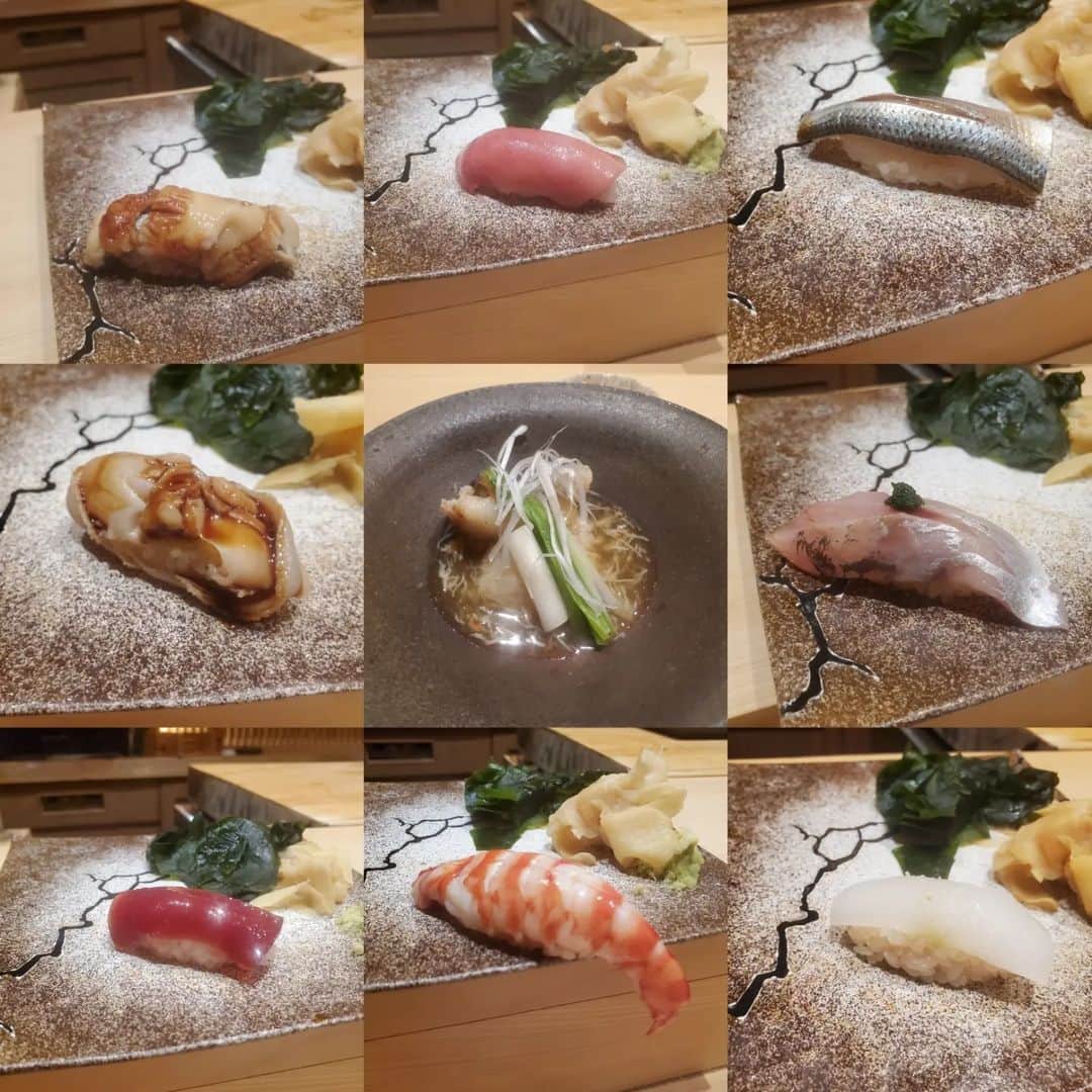 緑川創のインスタグラム：「先日の食事会。  鮨 つきうだ／中目黒  スポンサーをHARI MAGIC DAIKANYAMA 、浜名湖スイミングスクールと２社でやっていただいてた中西社長と😊 @shitonakanishi  中西社長と思い出のつきうだ。 おいしー✨  色々といつも勉強させて頂き、ありがとうごさいますm(__)m これからもよろしくお願い致します🙏」