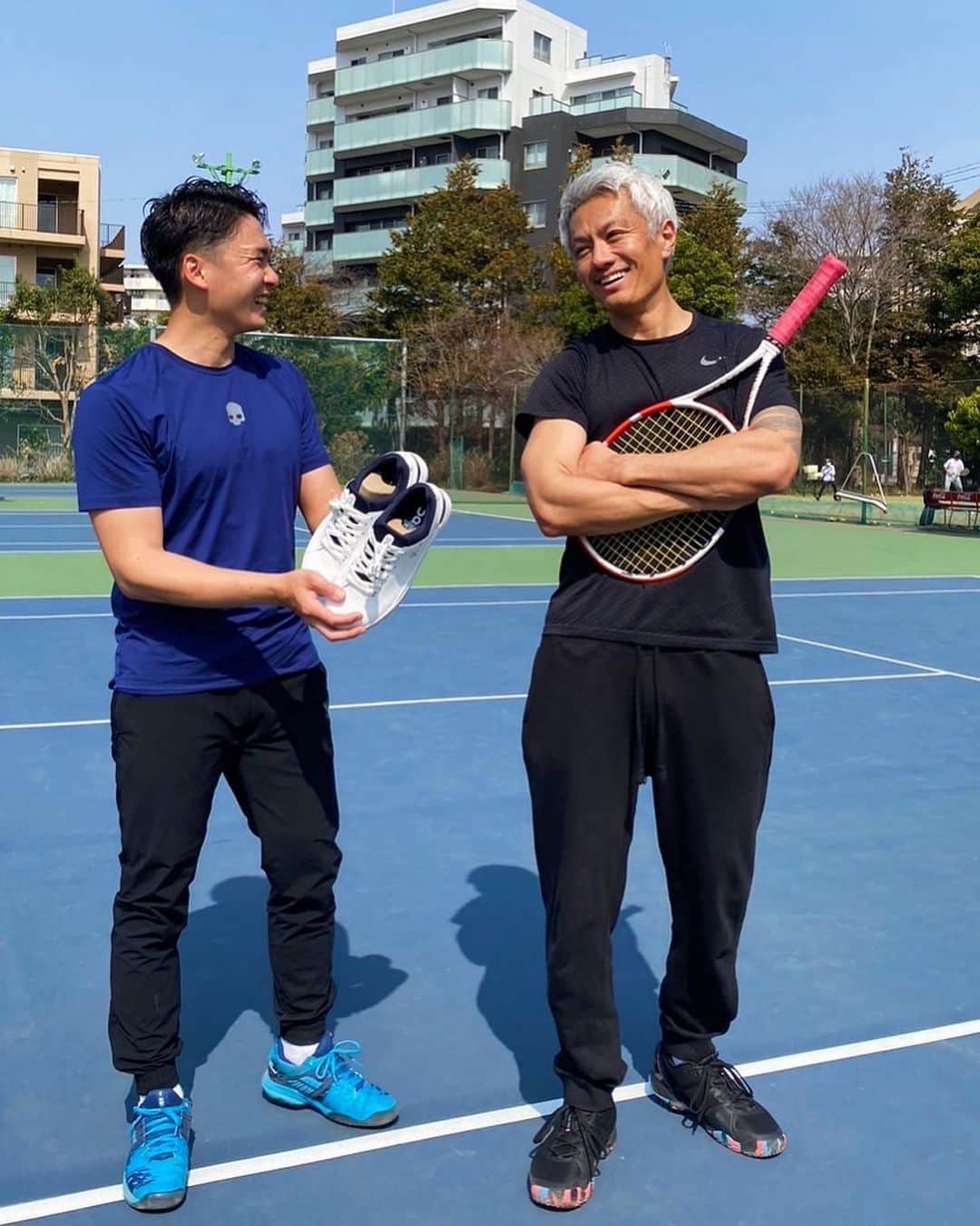 押尾学さんのインスタグラム写真 - (押尾学Instagram)「🎾🎾🎾👍😁  #tennis」3月9日 15時44分 - manabuoshio_official