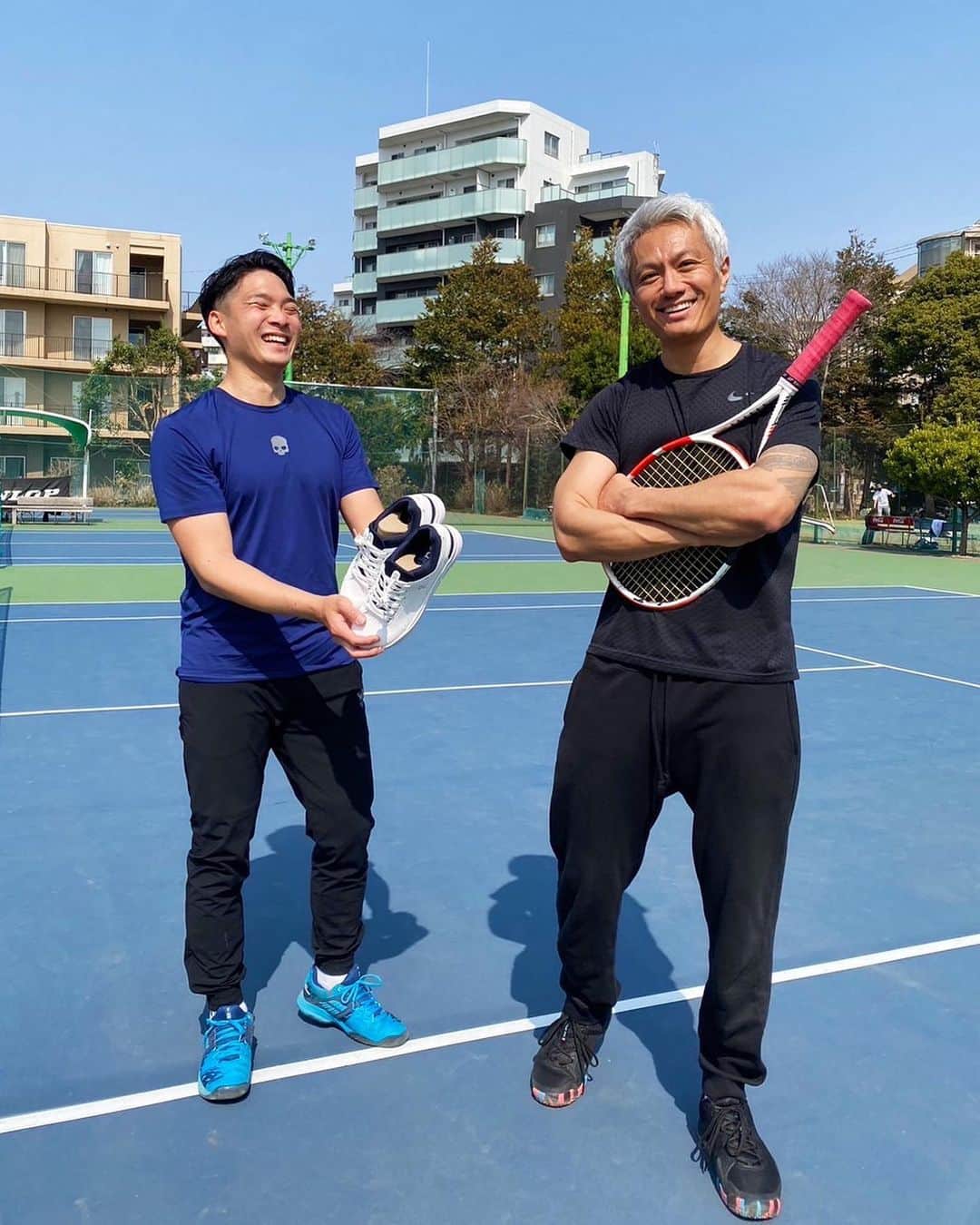 押尾学さんのインスタグラム写真 - (押尾学Instagram)「🎾🎾🎾👍😁  #tennis」3月9日 15時44分 - manabuoshio_official