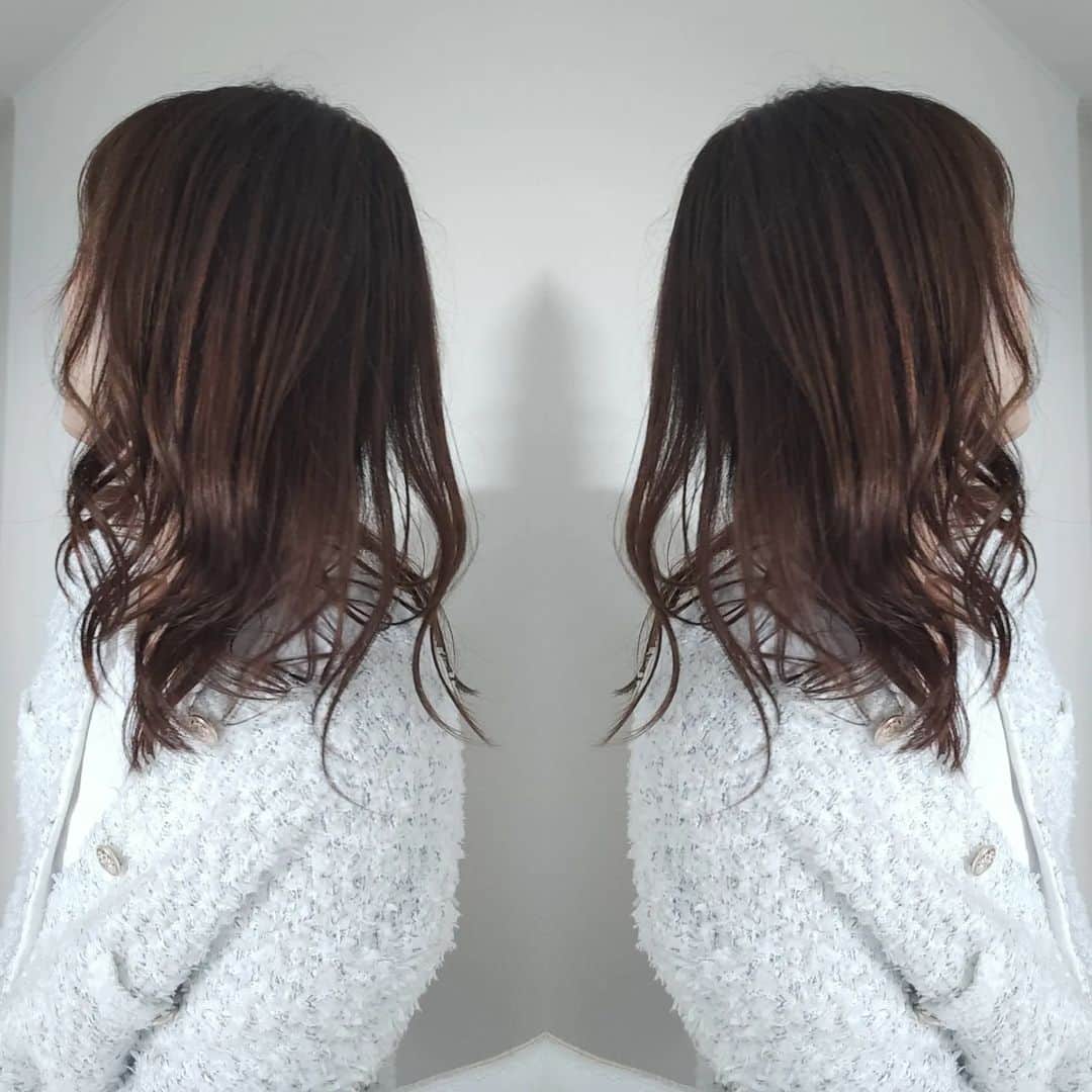 工藤里紗のインスタグラム：「綺麗に💎💎💎 #newhair  #前髪切った #巻き髪」