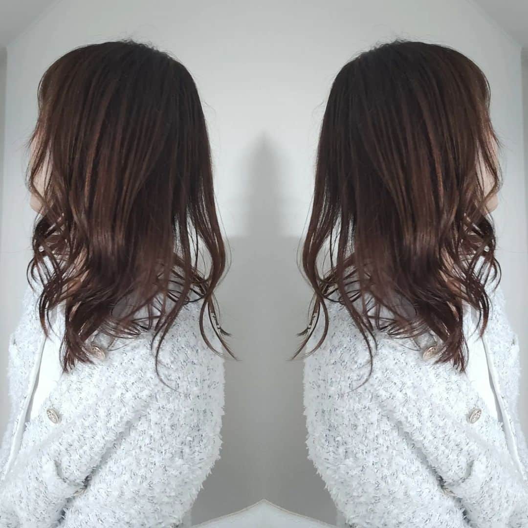 工藤里紗のインスタグラム：「綺麗に💎💎💎 #newhair  #前髪切った #巻き髪」