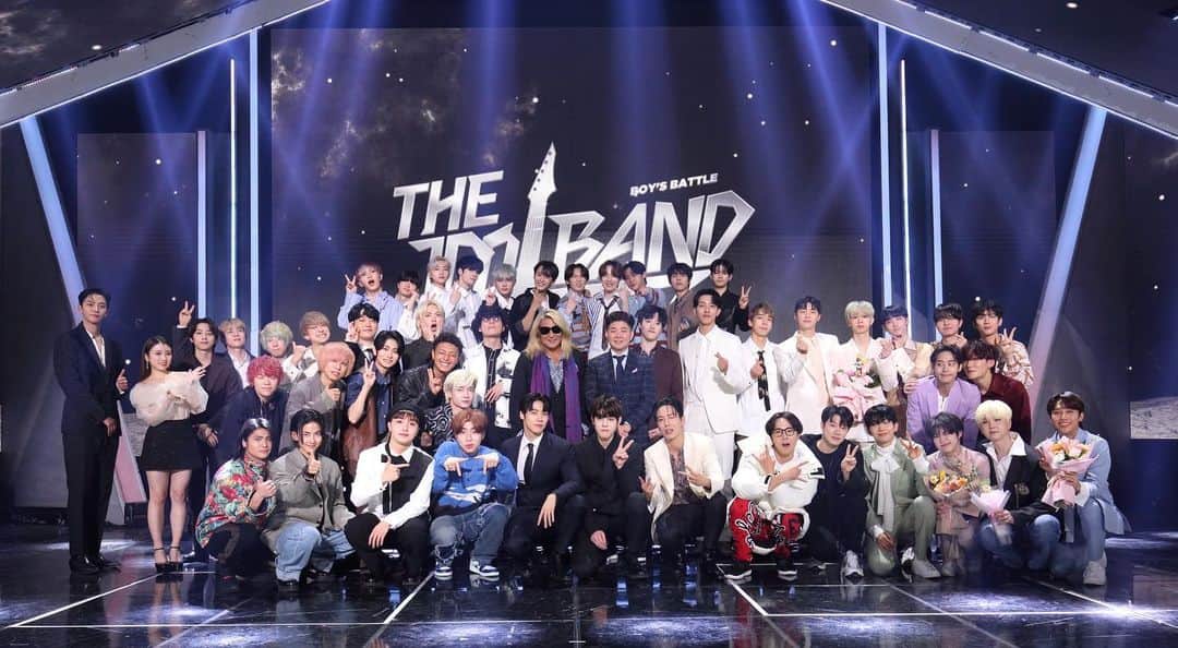 感覚ピエロのインスタグラム：「▼ 「THE IDOL BAND BOY'S BATTLE」約9ヶ月間ありがとうございました！ 감사합니다！！  #BBB #THEIDOLBANDBOYSBATTLE」