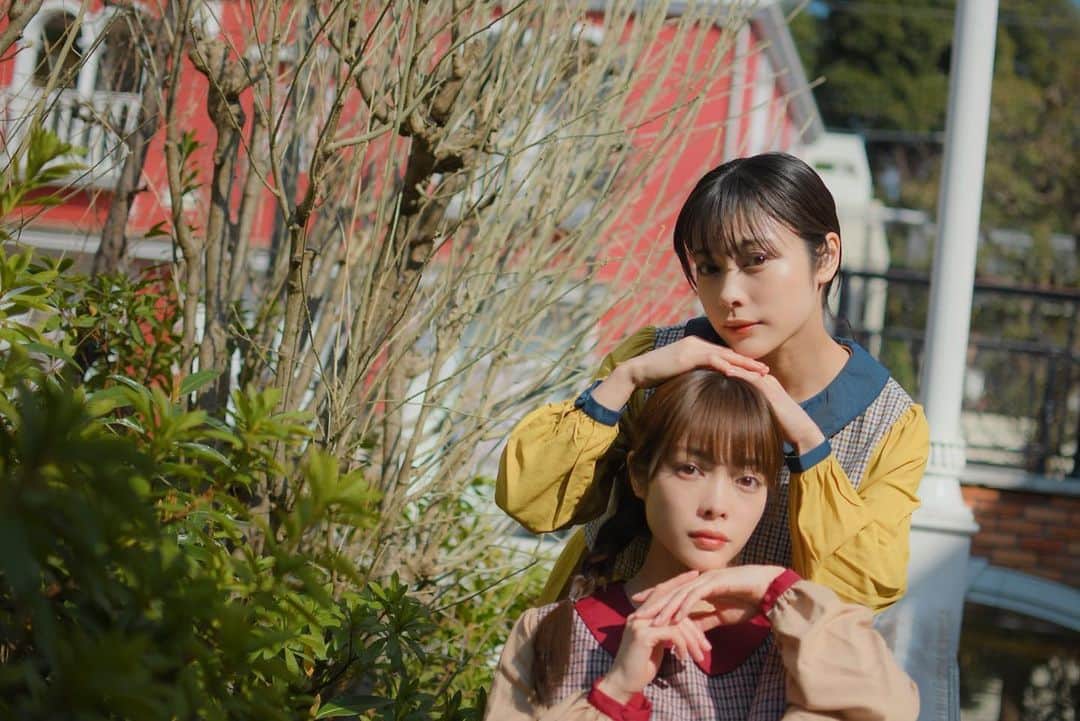 ＹＡＥ【MIO・YAE】のインスタグラム：「2. #twins#photo#photography#camera#shotting#model #双子#写真#ポートレート#ポートレート撮影」
