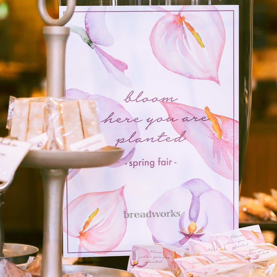 TYSONS&COMPANYさんのインスタグラム写真 - (TYSONS&COMPANYInstagram)「. 【Spring Fair 2023】 ベーカリー・カフェ店舗では毎年恒例のSpring Fairがスタート！ 天王洲breadworksでは桜の木が皆様をお迎えしています。  人気のラベンダークッキーや、春らしい薄くピンクに色づいた桜パウンド等春らしいお菓子がラインナップ。  フェアは4/9(日)まで。 各店のインスタも要チェックです。  @breadworks_lilycakes  @no.4_kojimachi  @the_roastery_by_nozycoffee   #breadworks #crisscross #no4 #theroastery #tysonsandcompany #lilycakes #スプリングフェア #madeintokyo #tokyocafe #tokyobakery」3月9日 21時00分 - tysonsandcompany