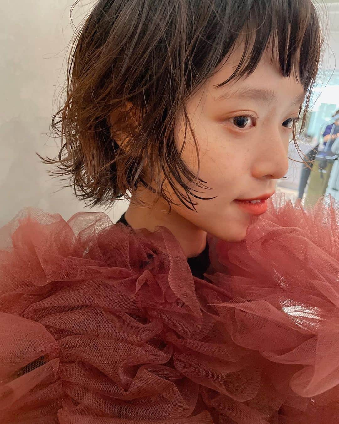 野々口祐子のインスタグラム：「perm🧸💕 #nono_hair #syan_tokyo  #ボブパーマ」