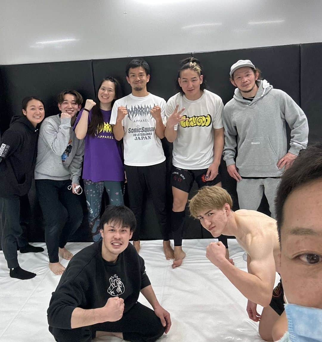 井上直樹のインスタグラム：「ありがとうございました！🇺🇸✈️   #sonicsquad  #mma  #港南台」