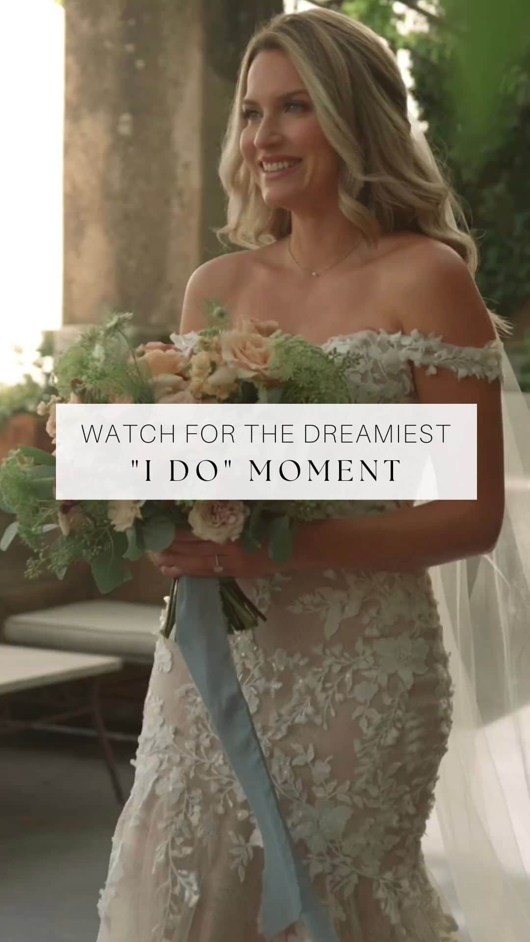 WEDDING APPARELのインスタグラム：「BRB, can’t stop crying after seeing this oh-so-dreamy “I Do” moment 💕 We can all agree that @toaspenwithlove’s #Positanowedding was one for the books! Tag someone who needs to see this in the comments 👇   Bride: @toaspenwithlove   #firstlook #firstlookwedding #weddingdress #brideandgroom #luxurywedding #bridetobe #weddingideas #engaged #weddinginspiration #weddingdetails #weddingwednesday #firstlookreaction #walkdowntheaisle #weddinginspo #italywedding #positanowedding #dreamwedding #2023bride #modernwedding #eventdesign #weddingaisle #weddinggown #bridalfashion #weddingceremony」