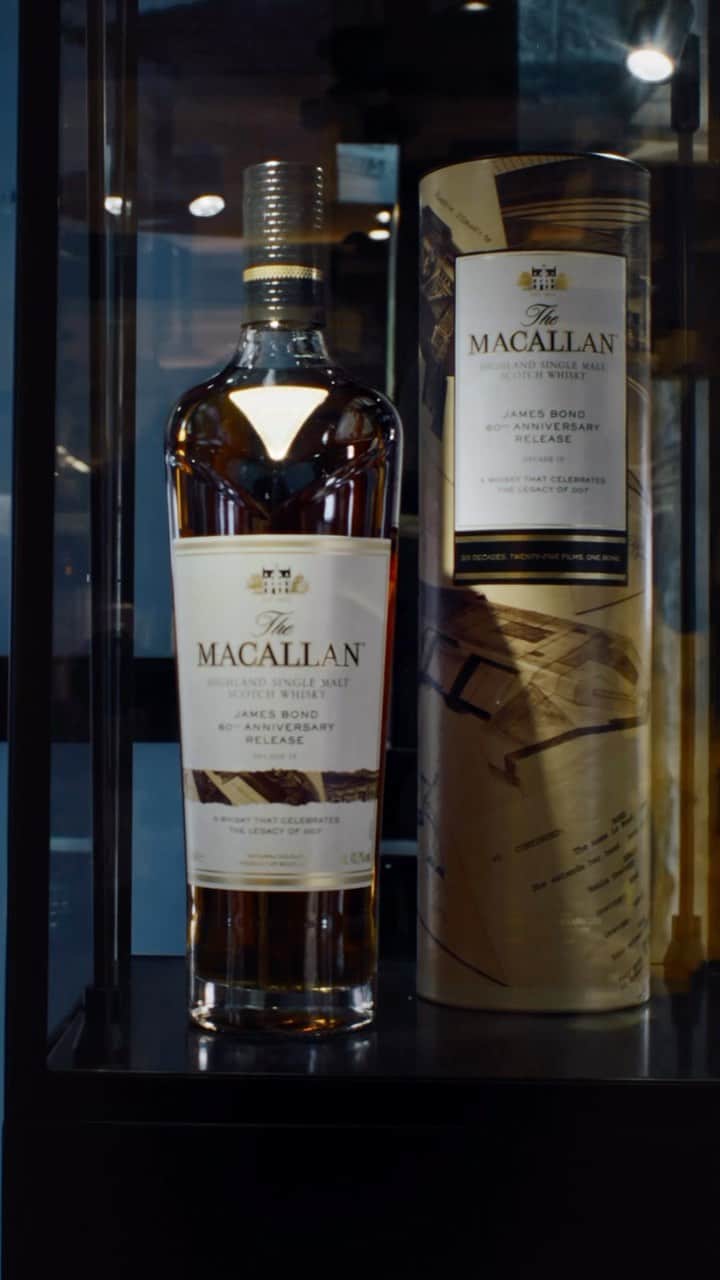 The Macallanのインスタグラム：「Our interactive The Macallan x 007 experience at @Harrods transports visitors through the Six Decades of Bond.   Guests can explore a timeline of original illustrative designs, concept art, storyboards and memorabilia that feature on the packaging of The Macallan James Bond 60th Anniversary Release.  The pinnacle of the experience is a display of the original Little Nellie, the compact autogyro flown by Sean Connery in You Only Live Twice (1967).​  Crafted without compromise. Please savour The Macallan responsibly.   #TheMacallan #TheMacallanx007」