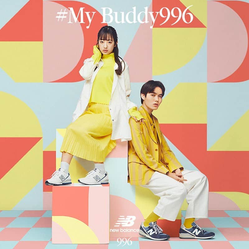 小泉光咲のインスタグラム：「今回、NewBalance996のイメージキャラクターに就任しました！ Webや店舗でも見れますので是非チェックよろしくお願いします！  #NewBalance  #MyBuddy996  #ニューバランス」