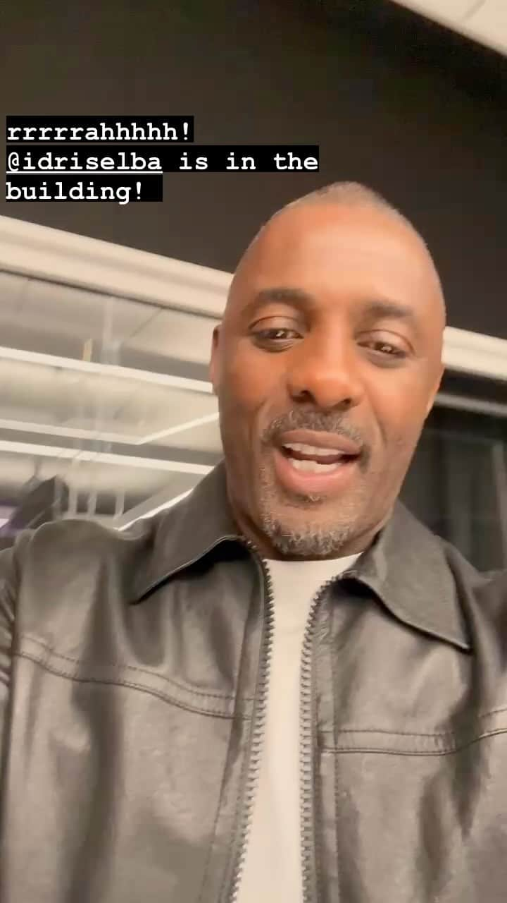 アンジー・マルチネスのインスタグラム：「King Dris pulled up! 🎉 This will be fun!   and #luther on #netflix drops tomorrow!」