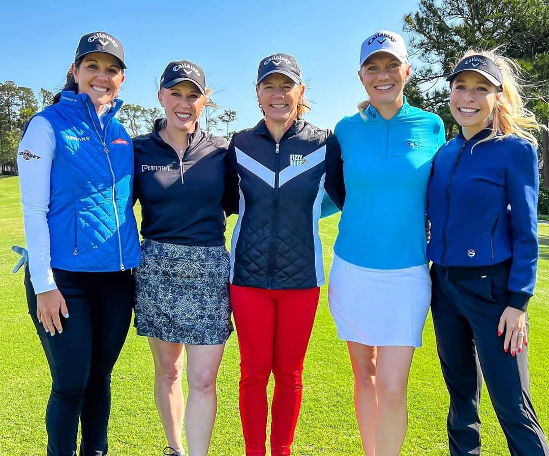 モーガン・プレッセルさんのインスタグラム写真 - (モーガン・プレッセルInstagram)「Great day yesterday with my friends at @callawaygolf. No better way to celebrate #internationalwomensday than with these amazing women! Proud to be part of #TeamCallaway ⛳️」3月10日 5時34分 - mpressel