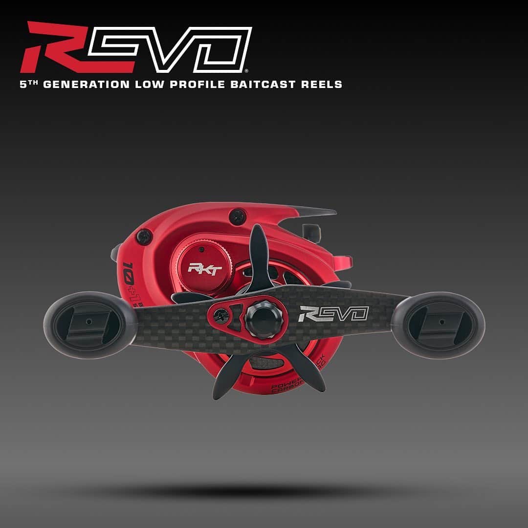 のインスタグラム：「Designed to be a difference maker on every cast. Swipe through to take a closer look at the 5th Gen Revo Low pro lineup🔥 Which one are you most excited to try?   #AbuGarcia #FishToWin #Fishing #BassFishing #Revo」