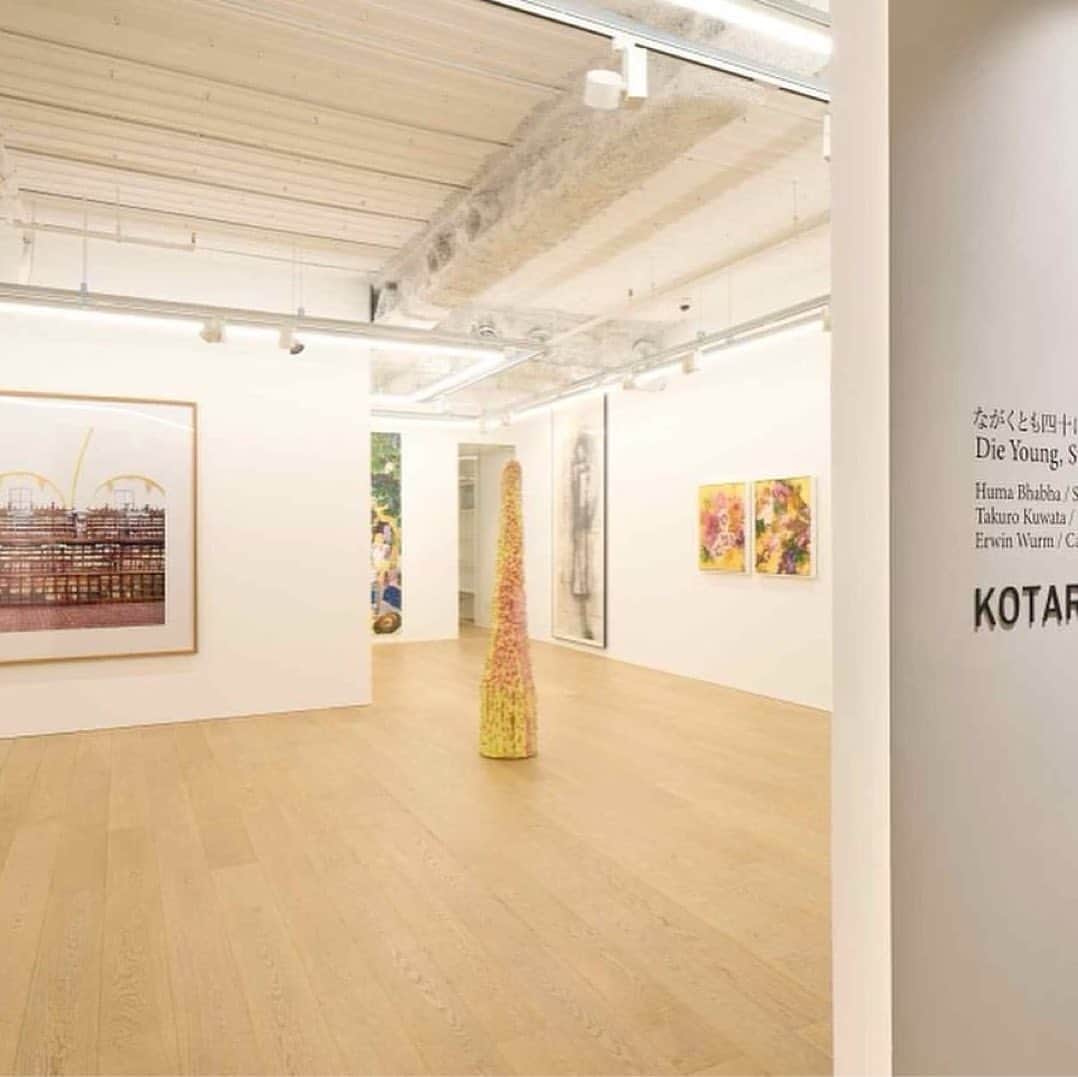 松山智一さんのインスタグラム写真 - (松山智一Instagram)「Starts today🙇🏻‍♂️ 本日より開催@kotaro_nukaga gallery -------------------  From March 10 (Fri) , 2023, KOTARO NUKAGA Roppongi, is pleased to present ‘Die Young, Stay Pretty.’ The exhibition is co-curated by Chicago-based Puerto Rican American artist Carlos Rolón, and New York-based Japanese artist Tomokazu Matsuyama.  At their invitation, internationally acclaimed artists such as Huma Bhabha, Sayre Gomez, Candida Höfer, Takuro Kuwata, Joel Mesler, and Marilyn Minter will participate in this exhibition.  EXHIBITION DETAILS March 10 (Fri) – 28 April (Fri)  Opening Reception: March 10 (Fri), 2022, 16:00 – 18:00  ーーーーーーーーーーーーー  2023年3月10日（金）から 4月28日（金）までKOTARO NUKAGA (六本木)は松山智一、カルロス・ロロン、キュレーションによるグループ展「ながくとも四十に足らぬほどにて死なんこそめやすかるべけれ（Die Young, Stay Pretty）」を開催いたします。本展は、美術の歴史上、常に検討されてきた「美（美しさ）」という概念とその概念が内包する多⾯性、そして美は普遍的ではないということついてロロンと松⼭の対話の積み重ねから企画された展覧会となります。2人の呼びかけにより、フーマ・ババ、セイヤー・ゴメス、カンディダ・ヘーファー、桑田卓郎、ジョエル・メスラー、マリリン・ミンター、エルヴィン・ヴルムといった国際色豊かなアーティストが参加します。 是非ご高覧下さい。  【アーティスト】 フーマ・ババ　 セイヤー・ゴメス  カンディダ・ヘーファー  桑田卓郎  ジョエル・メスラー  マリリン・ミンター　 エルヴィン・ヴルム  カルロス・ロロン 松山智一　  【開催概要】 展覧会名：ながくとも四十に足らぬほどにて死なんこそめやすかるべけれ（Die Young, Stay Pretty） 会期：2023年3月10日（金）- 2023年4月28日（金） 場所：KOTARO NUKAGA （六本木）　〒106-0032 東京都港区六本木6-6-9 ピラミデビル2F」3月10日 9時18分 - tomokazumatsuyama
