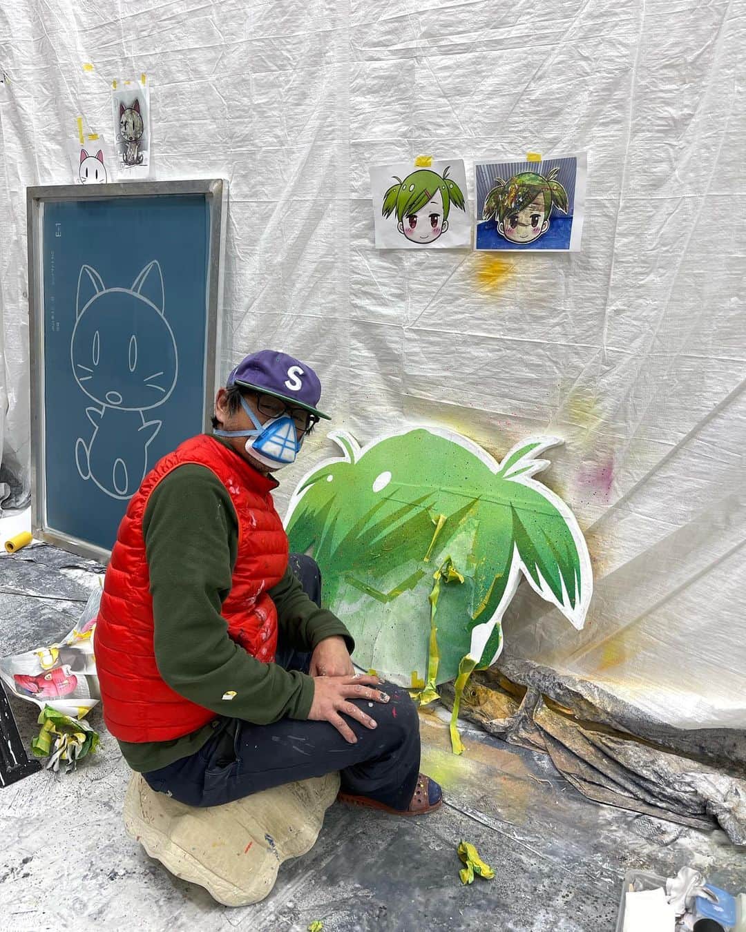 Mr.さんのインスタグラム写真 - (Mr.Instagram)「for ARTFAIR TOKYO  @kaikaikikigallery  @takashipom  @artfairtokyo  #artfairtokyo  #artfairtokyo2023  #kaikaikiki #kaikaikikigallery」3月10日 9時45分 - misteryanen