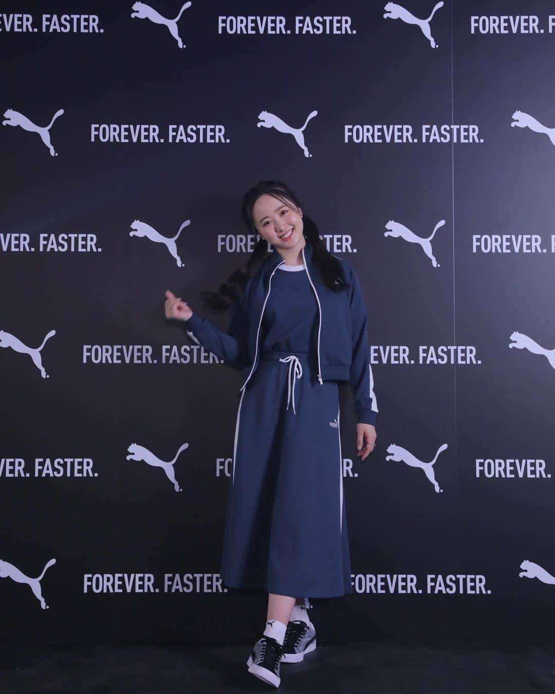 本田望結のインスタグラム：「❤️🐱 ・ ・ PUMA75周年おめでとうございます！✨ ・ 「PUMA 75th Anniversary 　　“FOREVERFASTER”THE SHOW」最高でした！👏 I LOVE @pumajapan 🫶」