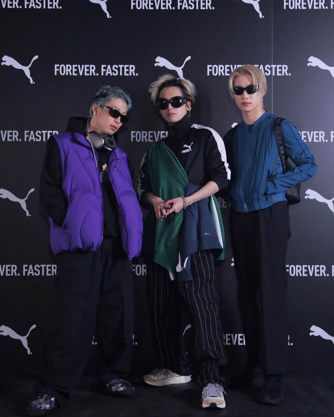 Novel Coreさんのインスタグラム写真 - (Novel CoreInstagram)「⁡ Thank You @pumajapan 🖤 ⁡ PUMA 75th Anniversary  "FOREVER. FASTER."  THE SHOW ⁡ #ForeverFaster #PUMA #プーマ」3月10日 21時49分 - iamnovelcore