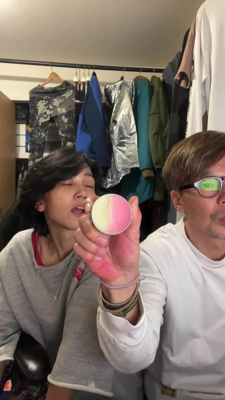 横尾初喜のインスタグラム：「くみこの部屋79  クランクアップからの クルヒのバームからの 総合芸術の話。」