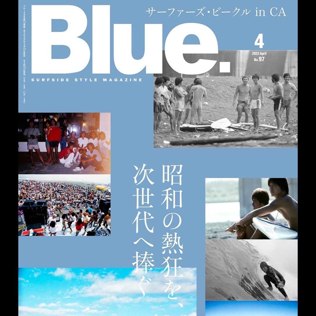 三浦翔平のインスタグラム：「@blue.mag  @junjikumano   本日発売です！🏄‍♂️」