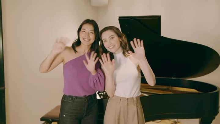 エミ・マイヤーのインスタグラム：「So excited to share my new collab with the ever gorgeous @sumire808 ✨」