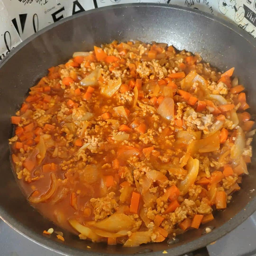 今藤霧子のインスタグラム：「霧子飯♥️」