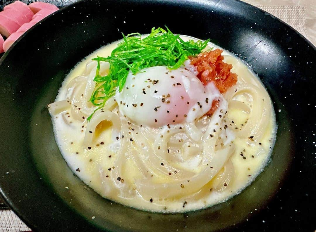 若松春奈さんのインスタグラム写真 - (若松春奈Instagram)「#明太クリームうどん #エビとアボガドのマヨマスタード和え  #料理 #料理勉強中 #自炊 #自炊生活 #自炊女子 #自炊記録 #おうち時間#料理記録 #料理初心者 #自炊日記 #自炊ごはん #ご飯のお供 #ご飯好き #女優飯#女優#若松飯 #cooking #cookingram #cookingtime_stilettoinstyle」3月10日 19時08分 - wakamatsuharuna