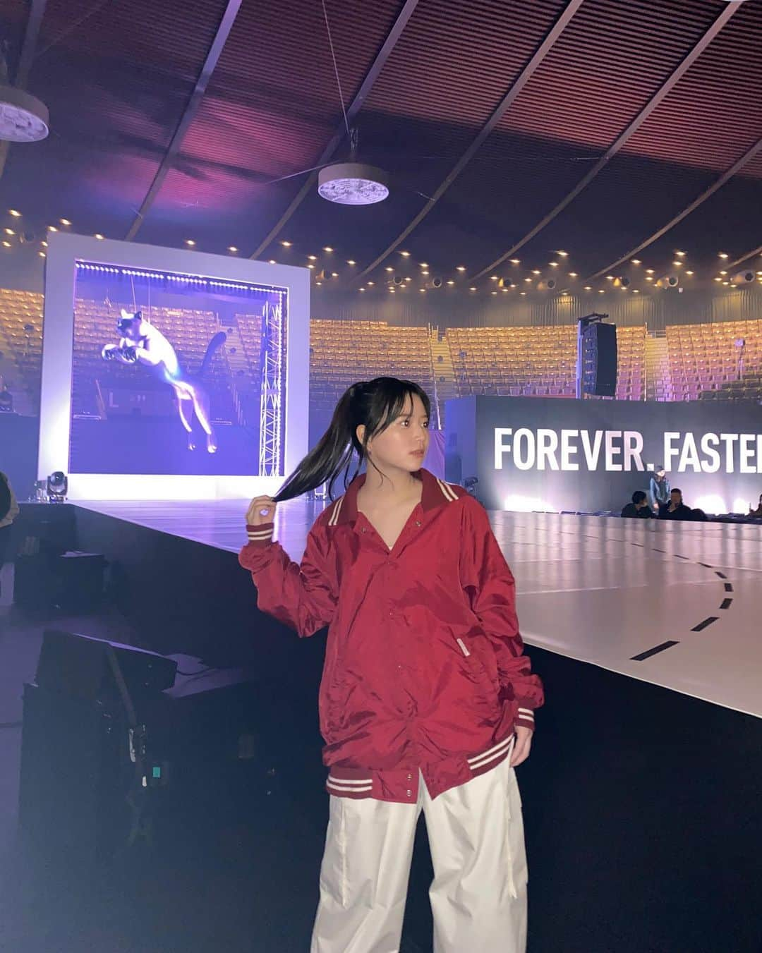 八瀬尾蘭さんのインスタグラム写真 - (八瀬尾蘭Instagram)「PUMA 75th Anniversary “FOREVER. FASTER.” THE SHOW ~✴︎ #foreverfaster #puma #プーマ」3月10日 22時10分 - yaseo.ran