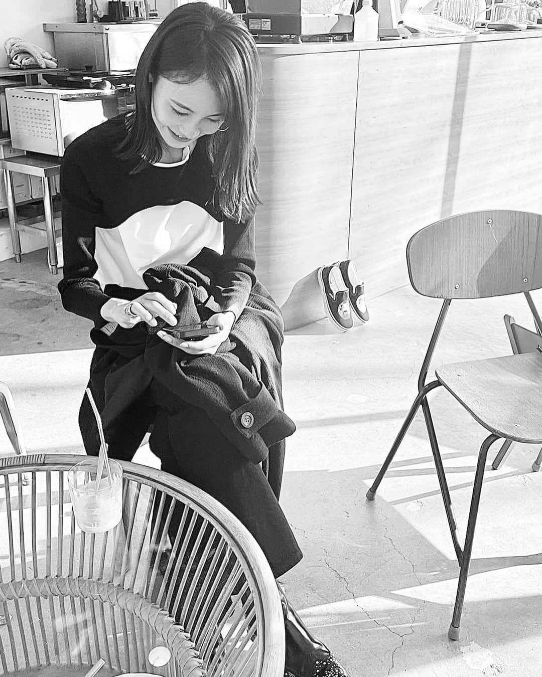 酒井結加さんのインスタグラム写真 - (酒井結加Instagram)「cafe☕️🍨  #目黒カフェ #東京カフェ #daycoffee」3月10日 22時16分 - syukas