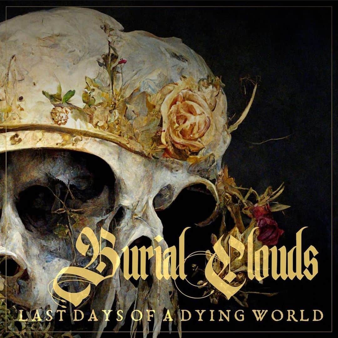 マイケル・マラーキーのインスタグラム：「OUT TODAY: We (@burial_clouds) are excited to share our first single ‘Cloudsplitter.’ Streaming everywhere now!   Taken from our forthcoming album ‘Last Days Of A Dying World’ which will be released on the 12th of May on @churchroadrecords. Vinyl & CD preorders available now!  x LINK IN BIO; LYRICS BELOW x  CLOUDSPLITTER   cries the blade  on high  hear the howl  in time to hide  away awry  breathing out   chide away  our rights  weaving down  it tries to hide  the blaze  in our eyes  burn us out   oxygen is scarce these days  the billionaires with the lion’s share  we can’t breathe   (the empire state of disrepair)  prise away  all lies  bleeding out  yet cauterised  the great divide  bleeding out   fucking swarm carrion  what we are is carrion  oxygen is scarce these days  the billionaires with the lions share   thin out the herd  in the back of our mind  this life in rewind  way out of time  black out the eyes  get weaponised   blood river  reach us a rose  on the precipice  cloudsplitter  reach us a rose  on the precipice   as we burn now in the dark  we’re one with the night and heavy with scars  a reminder of who we really are  hear the thunder from afar  the harder we fight the further they’ll fall  a reminder of who we really are   cloudsplitter  we can’t breathe  cloudsplitter  we can’t breathe」