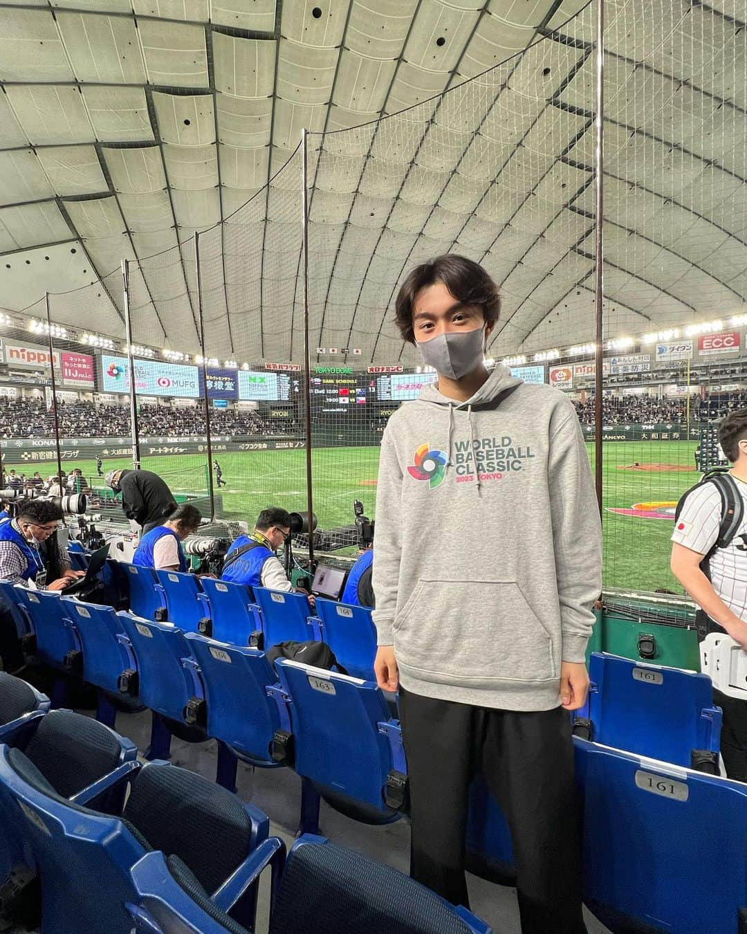 大西利空さんのインスタグラム写真 - (大西利空Instagram)「WBC日本対韓国観戦してきました！ 最高の試合が見れて良かったです！幸せでした！  #wbc」3月10日 23時49分 - rikuonishiofficial