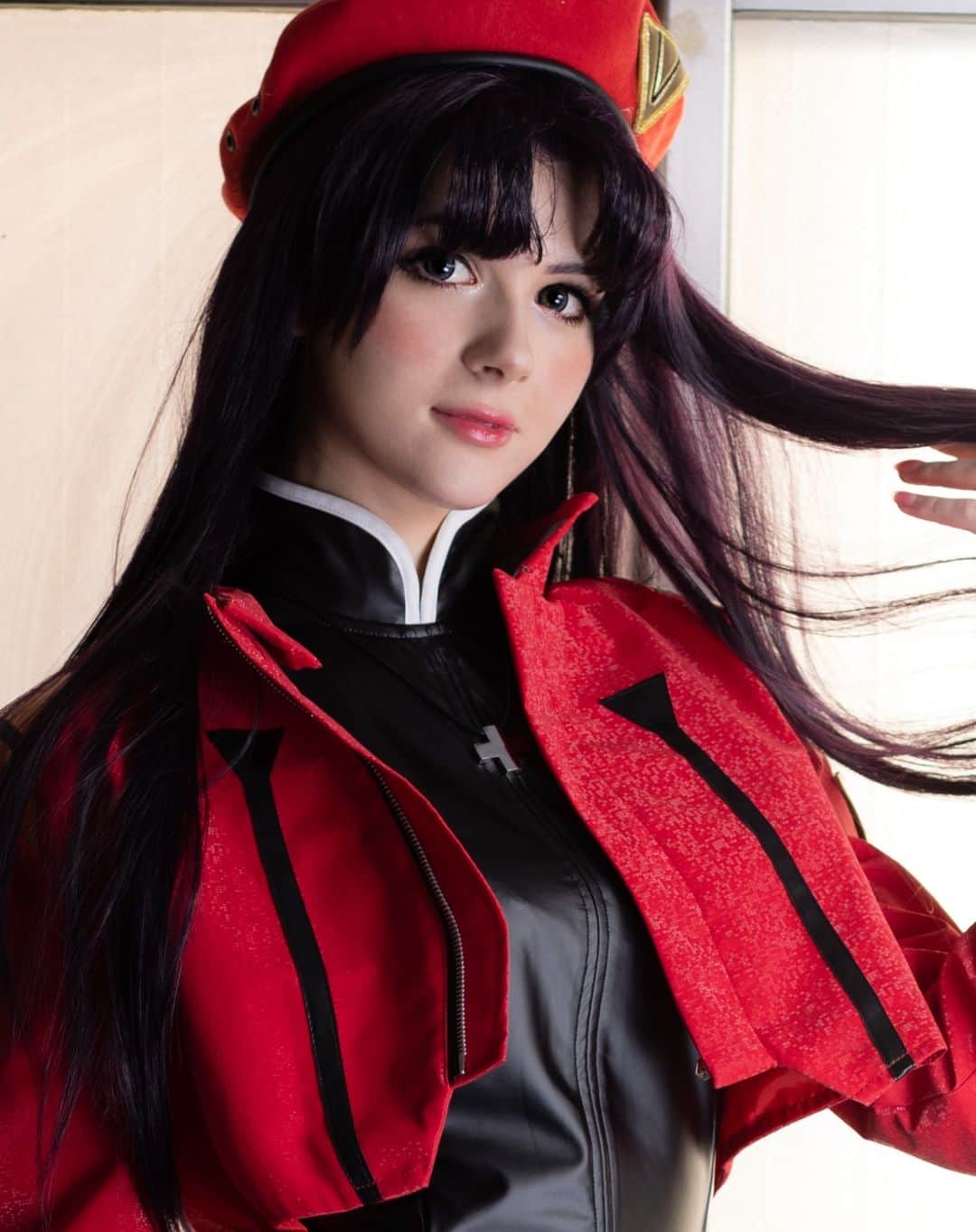 Hirari Ann（ヒラリー アン）さんのインスタグラム写真 - (Hirari Ann（ヒラリー アン）Instagram)「Misato arrived! ❤️❤️ wheres Shinji? 🧐  releasing this march 14th AT 12PM JST The first 10 downloads are 50% off :) hirariann.com  photo thanks: @yoshiro.hori   #evangelion #cosplay #misatokatsuragi #neongenesisevangelion」3月11日 0時57分 - hirariann