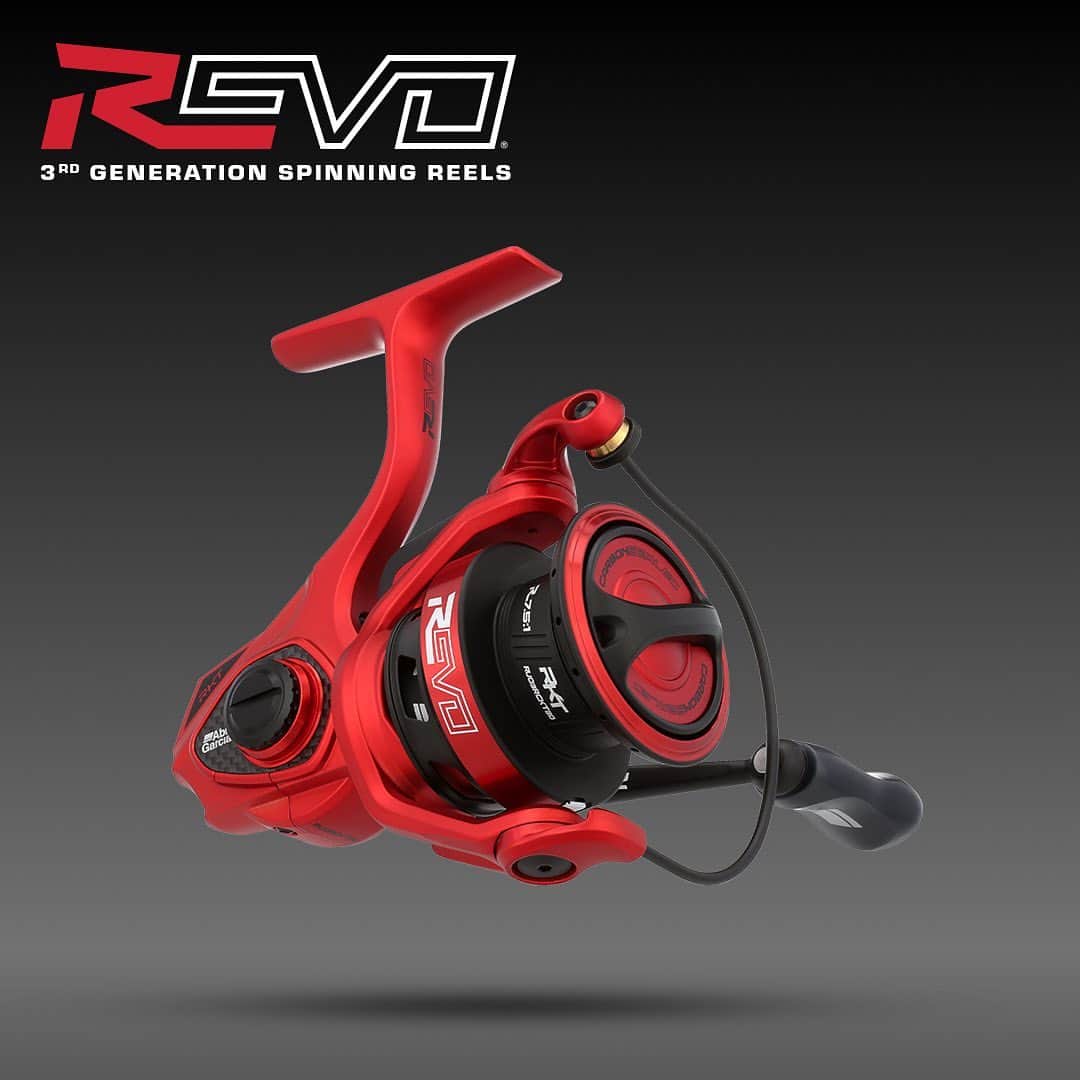 のインスタグラム：「Completely redesigned to deliver the ultimate in smooth performance and cranking power, the 3rd Gen Revo Spinning lineup is primed to perform. Swipe through to take a closer look, and click the link in our bio to upgrade your arsenal.  #AbuGarcia #FishToWin #Fishing #BassFishing」
