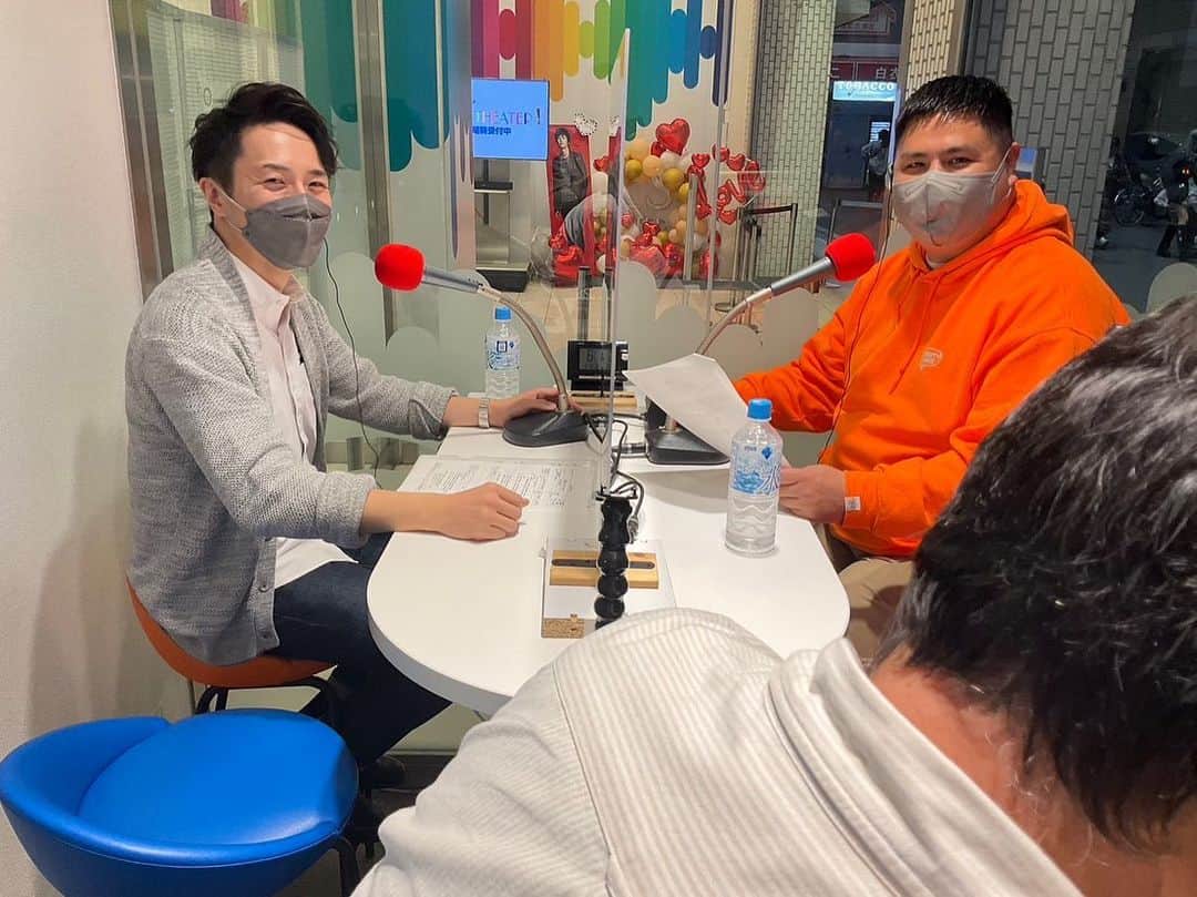 池田真一のインスタグラム：「本日はサウナラジオ 『大阪サウナでっせ』2回目のでした！ 今回も総支配人の文さんの熱いサウナトークに整いまくり！ 3回目も楽しみー！」