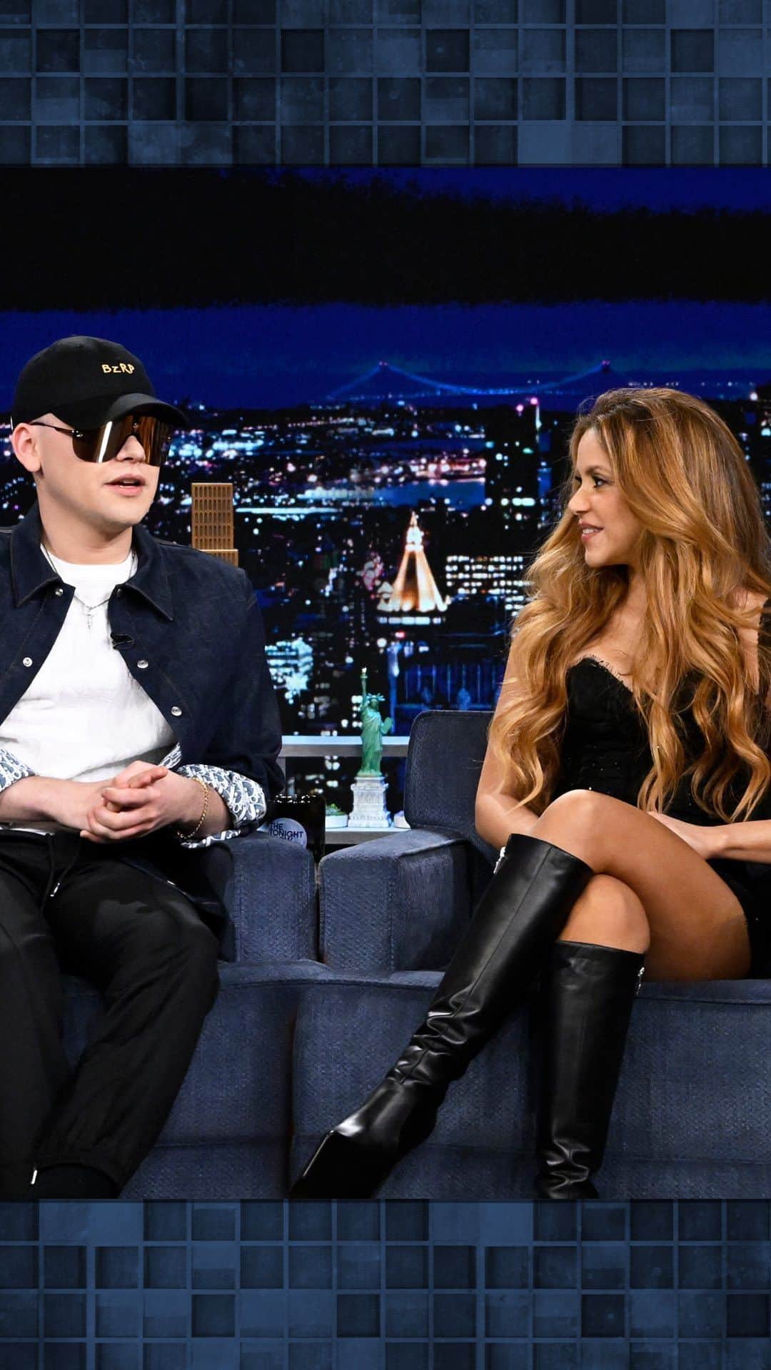 シャキーラのインスタグラム：「@shakira shares that “Shakira: Bzrp Music Sessions, Vol. 53” was influenced by her personal life and was written as a female anthem. #FallonTonight」