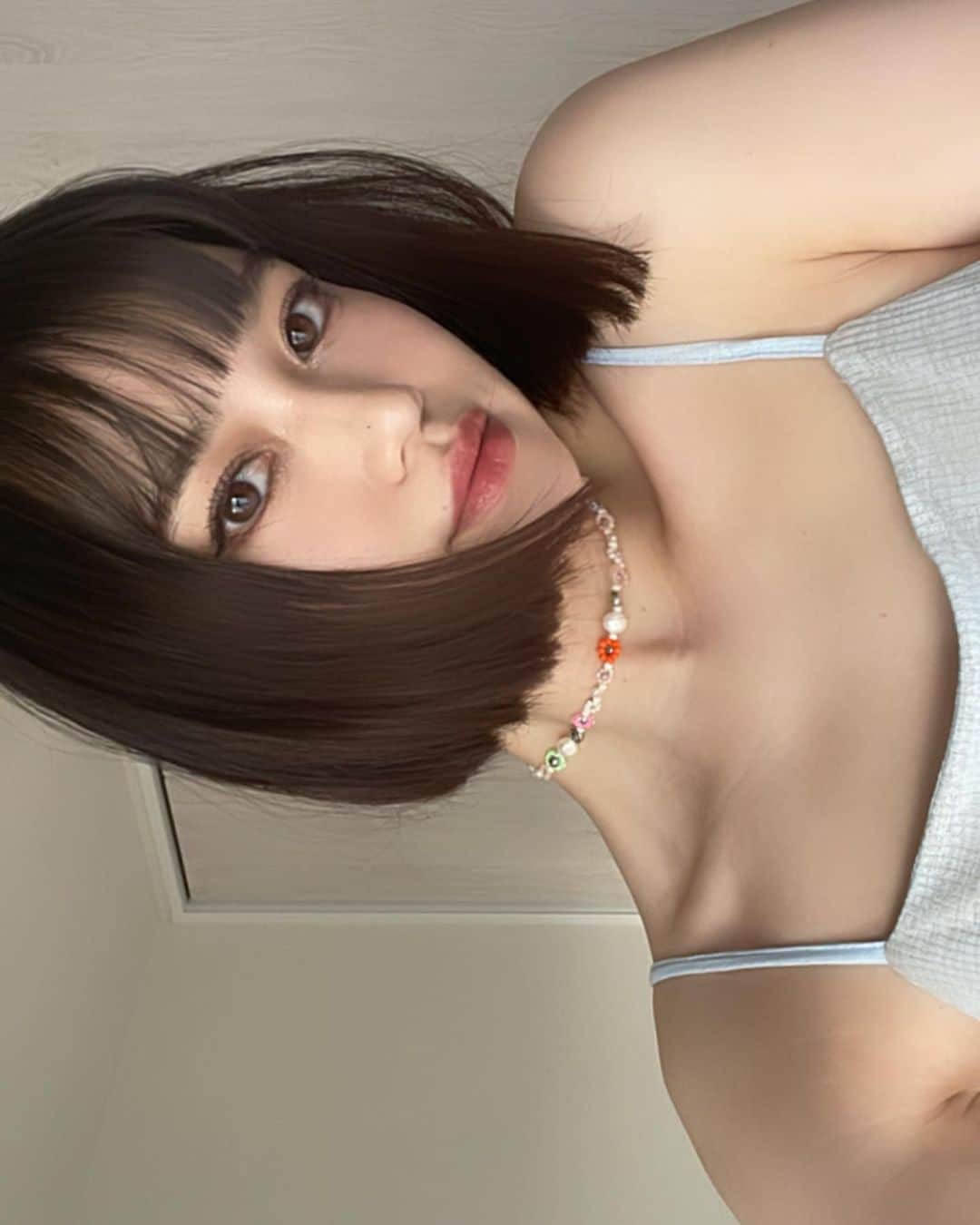 野崎智子さんのインスタグラム写真 - (野崎智子Instagram)「なちゅらる(?)🌸  いつも髪を整えてもらてる @takashionozaka  私服は @eimyistoire_official」3月11日 16時17分 - tomoconozaki