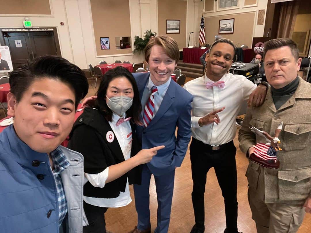 キー・ホン・リーのインスタグラム：「Had the pleasure to work with some legends! See me in a new episode of #PartyDown now on @starz @partydownstarz #AreWeHavingFunYet ?」