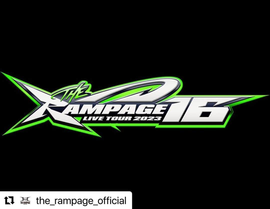 龍のインスタグラム：「#Repost @the_rampage_official with @use.repost ・・・ * THE RAMPAGE LIVE TOUR 2023 "16" Logo design by guccimaze   【SCHEDULE】  《静岡》エコパアリーナ  5/27(土) 開場16:00 / 開演17:00 5/28(日) 開場15:00 / 開演16:00  《東京》有明アリーナ  6/21(水) 開場17:00 / 開演18:30 6/22(木) 開場17:00 / 開演18:30  《東京》 ★追加公演★ 有明アリーナ 6/24(土) 開場14:30 / 開演16:00 6/25(日) 開場13:30 / 開演15:00  《宮城》セキスイハイムスーパーアリーナ  7/8(土) 開場15:00 / 開演16:00 7/9(日) 開場14:00 / 開演15:00  《福岡》西日本総合展示場 新館  8/19(土) 開場14:30 / 開演16:00 8/20(日) 開場13:30 / 開演15:00  《大阪》大阪城ホール  9/12(火) 開場17:30 / 開演18:30 9/13(水) 開場17:30 / 開演18:30 9/14(木) 開場17:30 / 開演18:30  #THERAMPAGE #RAVERS」