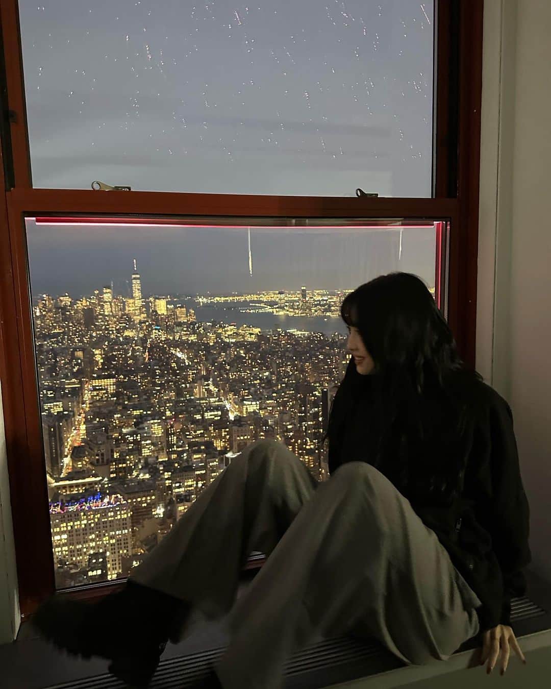もものインスタグラム：「Empire State Building🌃💕」