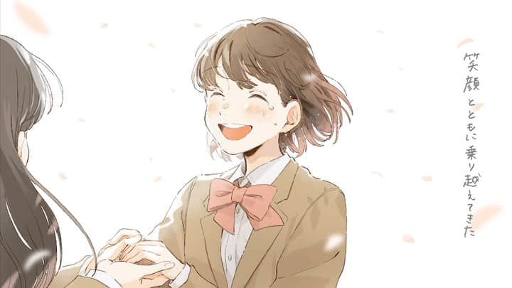 のインスタグラム：「本日、故郷の伊江島の中学校では卒業式。  去年7月に講演会で話し終えたあとにミニライブしようと思い『何が聞きたい？』とみんなに尋ねたら  即答で『笑顔！』って言ってくれたの嬉しかったな。  兄弟みたいに一緒に育ってきた仲間と 初めて別々の道を歩み出す日。  笑顔のための涙と沢山流した15年間だったと思うけど またこれから沢山楽しいことも苦しいこともあるよ  心に浮かぶ大事な故郷。 いつでも味方だよ  一緒に作った未来節もたまに口ずさんで欲しいな。  卒業生のみんな おめでとう！  素敵な汽笛が聞こえてきます⛴  ＝＝＝＝＝＝＝＝＝＝  笑顔 Piano ver Youtubeにて公開中🎥  illustration： @kana_gnpk22   佳奈さんの柔らかく癒されるなイラストで『笑顔』に新たな彩りを加えて頂きました☺️✨  ありがとうございます」