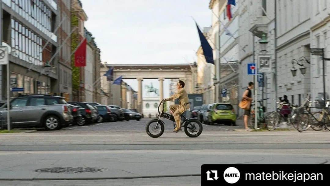 Kazukiさんのインスタグラム写真 - (KazukiInstagram)「#Repost @matebikejapan with @use.repost ・・・ YOSUKE KUBOZUKA IN DENMARK🇩🇰  自転車に乗るための街、乗るための国。 MATE.BIKE創業の地デンマーク・コペンハーゲンにアンバサダー窪塚洋介が降り立つ。  特設サイトはプロフィールリンクよりチェックを。  #matebike #メイトバイク #窪塚洋介 #ebike #電動アシスト自転車」3月11日 17時10分 - kazukihamano