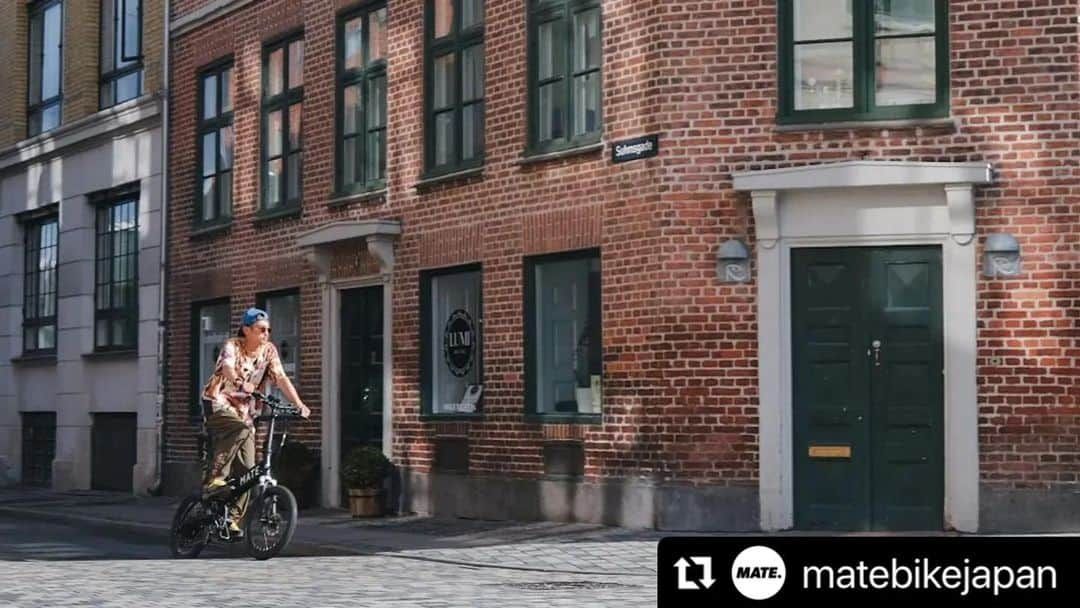 Kazukiさんのインスタグラム写真 - (KazukiInstagram)「#Repost @matebikejapan with @use.repost ・・・ YOSUKE KUBOZUKA IN DENMARK🇩🇰  自転車に乗るための街、乗るための国。 MATE.BIKE創業の地デンマーク・コペンハーゲンにアンバサダー窪塚洋介が降り立つ。  特設サイトはプロフィールリンクよりチェックを。  #matebike #メイトバイク #窪塚洋介 #ebike #電動アシスト自転車」3月11日 17時10分 - kazukihamano