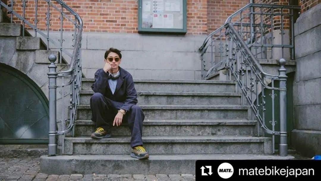 Kazukiさんのインスタグラム写真 - (KazukiInstagram)「#Repost @matebikejapan with @use.repost ・・・ YOSUKE KUBOZUKA IN DENMARK🇩🇰  自転車に乗るための街、乗るための国。 MATE.BIKE創業の地デンマーク・コペンハーゲンにアンバサダー窪塚洋介が降り立つ。  特設サイトはプロフィールリンクよりチェックを。  #matebike #メイトバイク #窪塚洋介 #ebike #電動アシスト自転車」3月11日 17時10分 - kazukihamano